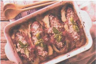 aubergines à la parmigiana