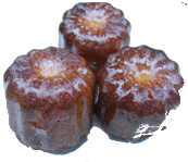 mini cannelés bordelais
