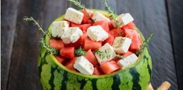 salade pasteque feta