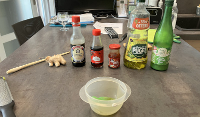 Sauce  la manire Thai
