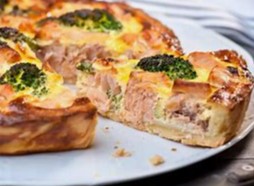 saumon brocolis